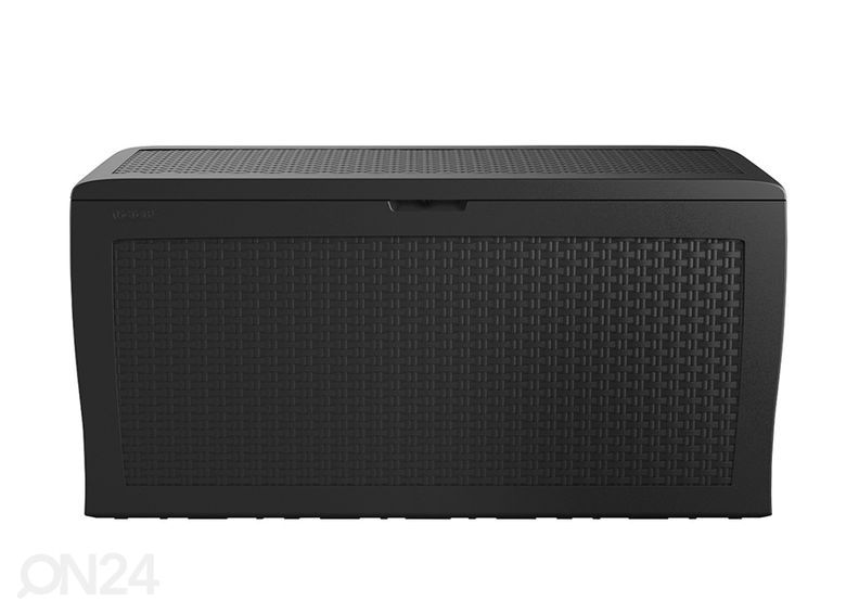 Säilytyslaatikko ulkokäyttöön Keter Samoa Rotang, grafiitti kuvasuurennos