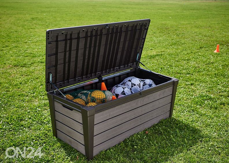 Säilytyslaatikko ulkokäyttöön KeterBrushwood, grafiitti kuvasuurennos