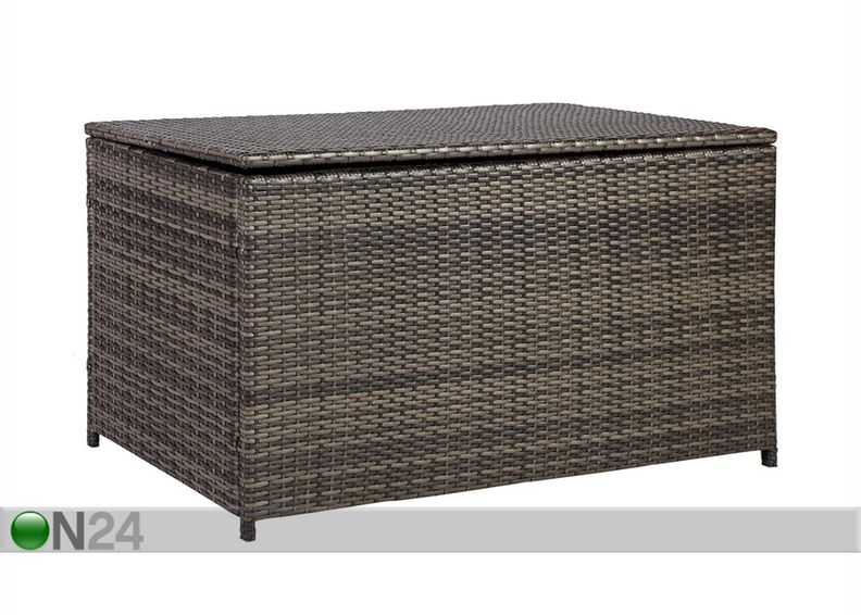 Säilytyslaatikko ulkokäyttöön Wicker kuvasuurennos