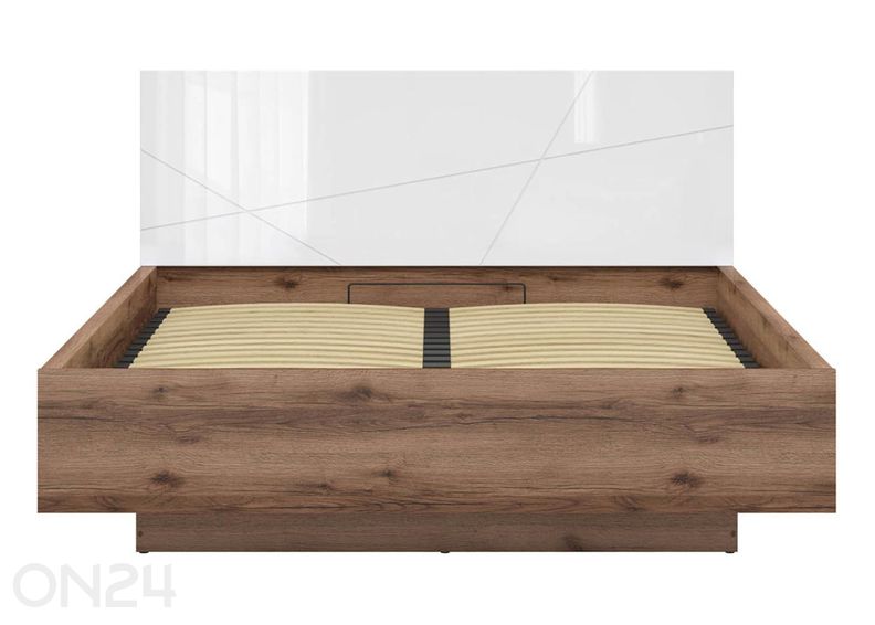 Säilytyslaatikollinen sänky Forn 160×200 cm kuvasuurennos