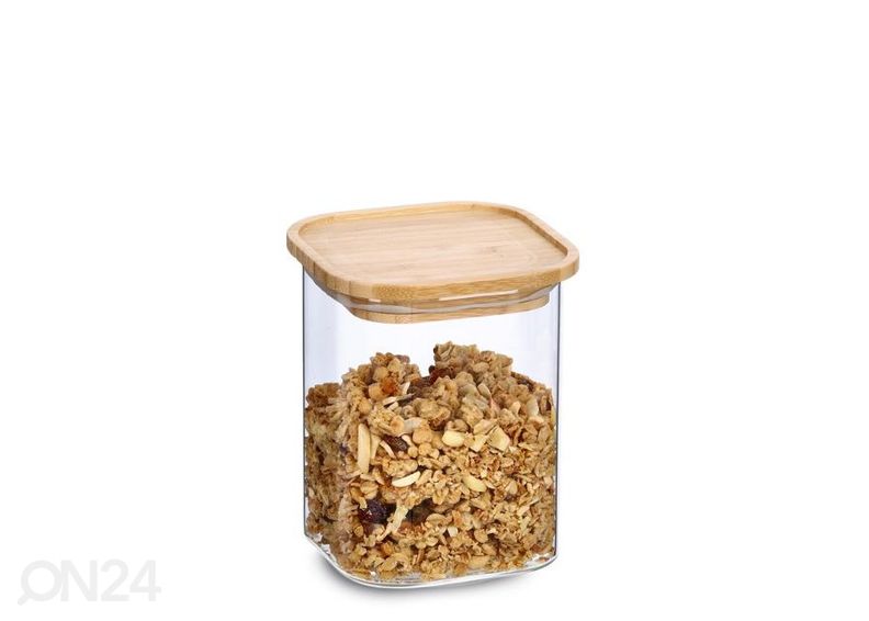 Säilytyspurkki bambukannella 900 ml kuvasuurennos