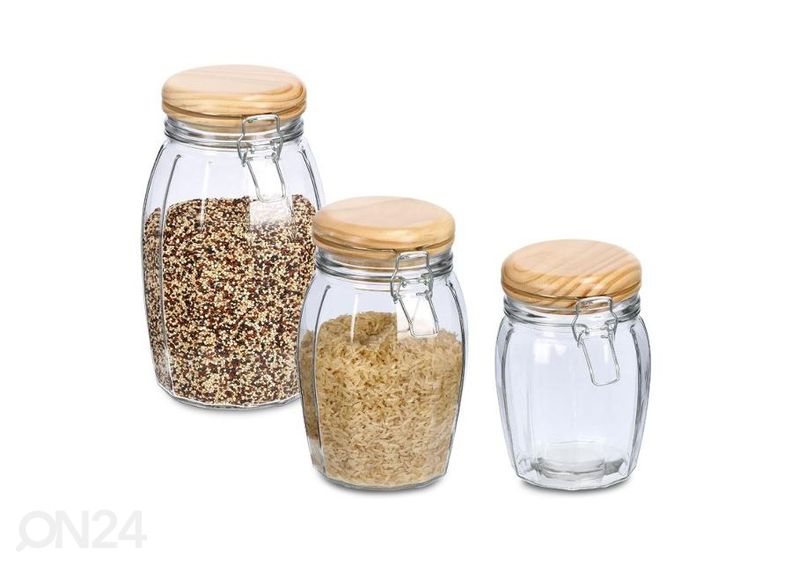 Säilytyspurkki kannella 1200 ml kuvasuurennos