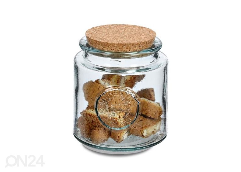 Säilytyspurkki Recycled korkkikannella 900 ml kuvasuurennos