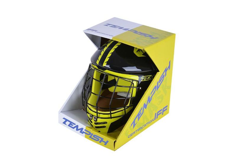 Salibandy maski Hector Color Tempish kuvasuurennos