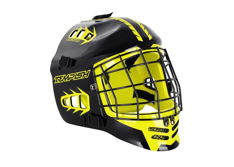 Salibandy maski Hector Color Tempish kuvasuurennos