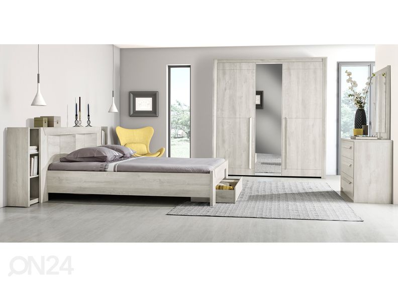 Sängyn päätyhylly Eden 180/250 cm kuvasuurennos