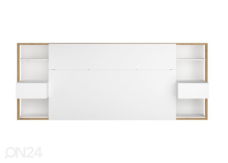 Sängyn päätyhylly Stamp kuvasuurennos