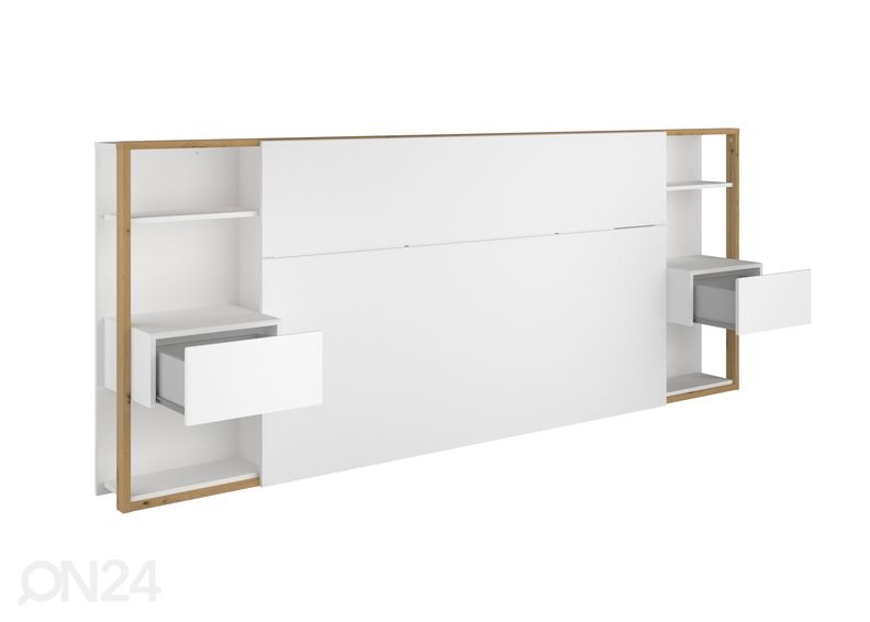 Sängyn päätyhylly Stamp kuvasuurennos