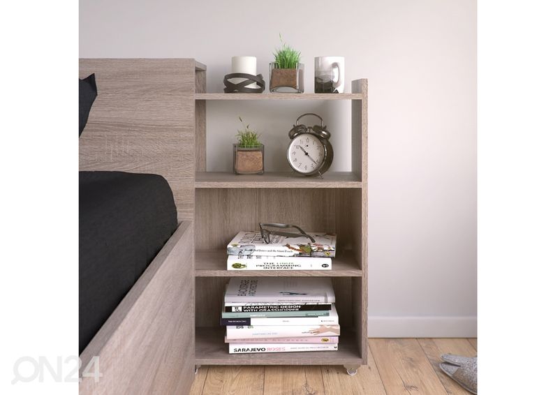Sängyn päätyhyllyt NAIA sänkyyn 160 cm kuvasuurennos