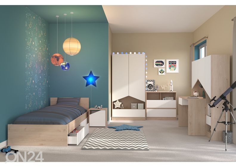 Sängynpääty / työpöytä Shelter kuvasuurennos