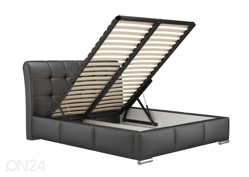 Sänky 140x200 cm vuodevaatelaatikolla kuvasuurennos