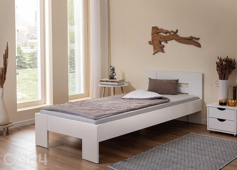 Sänky Annik 90x200 cm, valkoinen kuvasuurennos