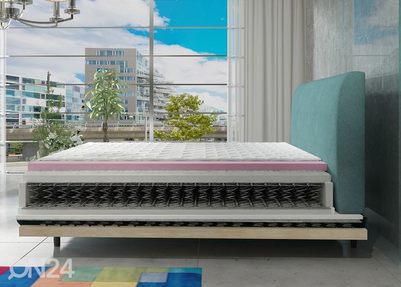 Sänky ja patja 160x200 cm kuvasuurennos