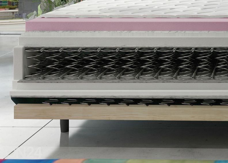 Sänky ja patja 160x200 cm kuvasuurennos