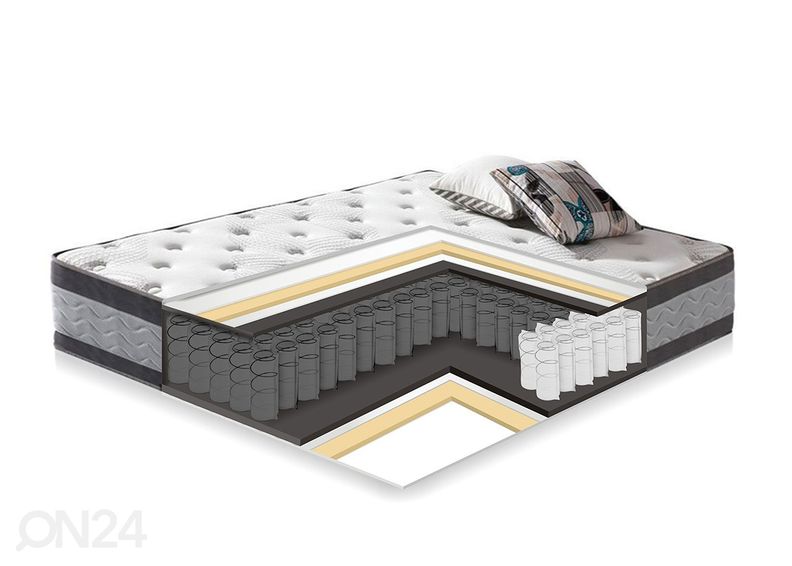 Sänky Jasper 90x200 cm Harmony Duo patjalla kuvasuurennos