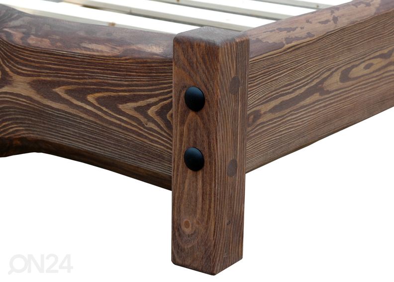 Sänky massiivipuuta 120x200 cm kuvasuurennos