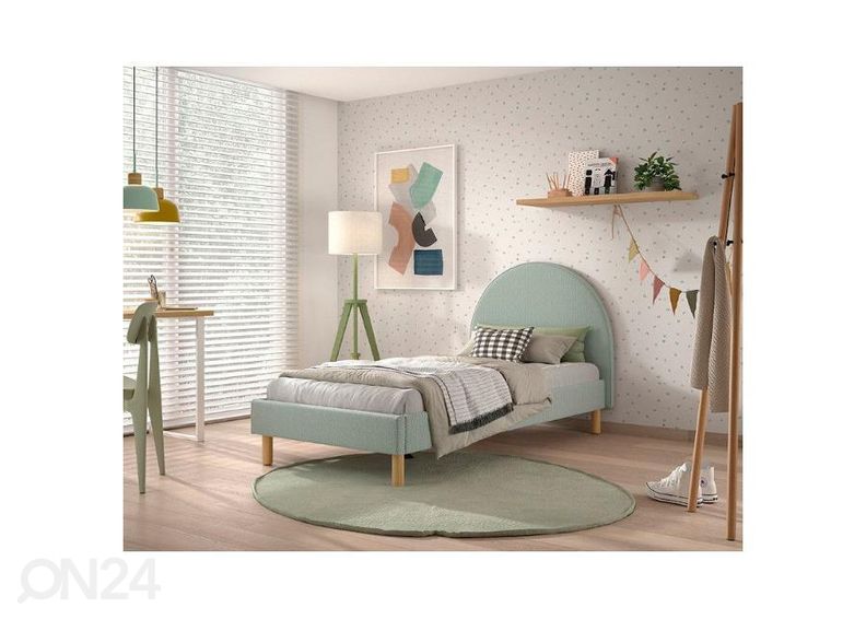 Sänky Moon 90x200 cm, buklee kuvasuurennos