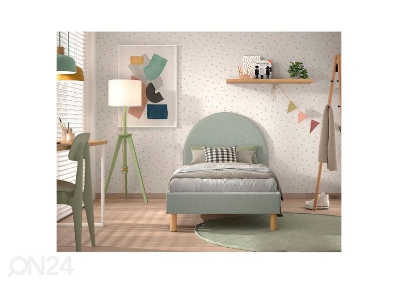 Sänky Moon 90x200 cm, buklee kuvasuurennos