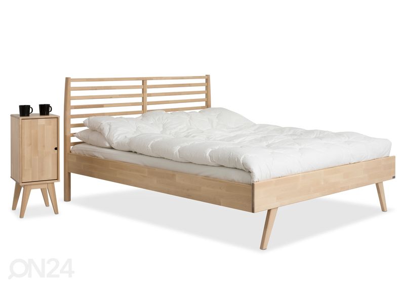 Sänky Notte, koivu 160x200 cm kuvasuurennos