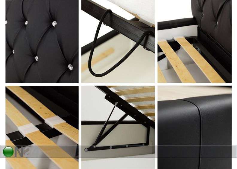 Sänky vuodevaatelaatikolla 180x200 cm kuvasuurennos