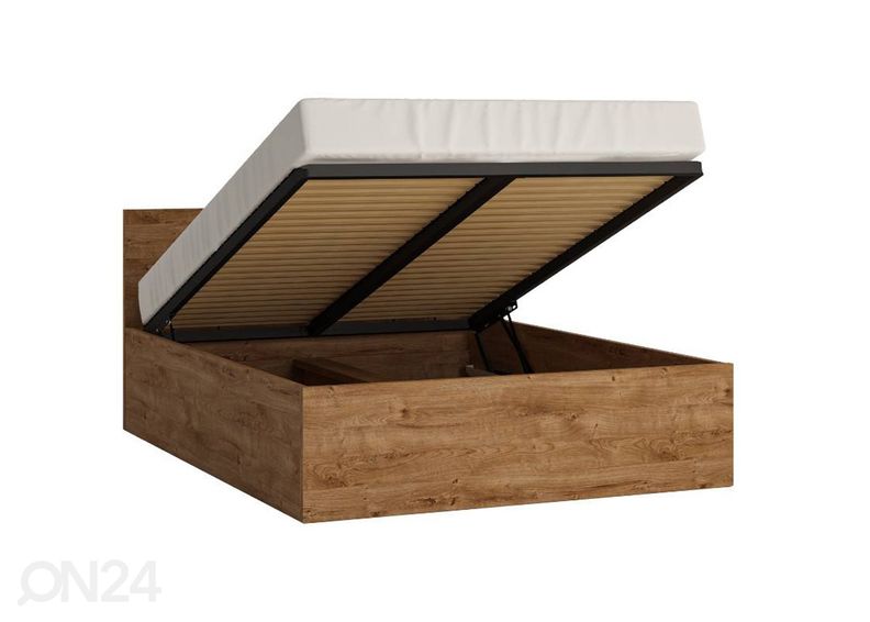 Sänky vuodevaatelaatikolla Fribo 140x200 cm kuvasuurennos