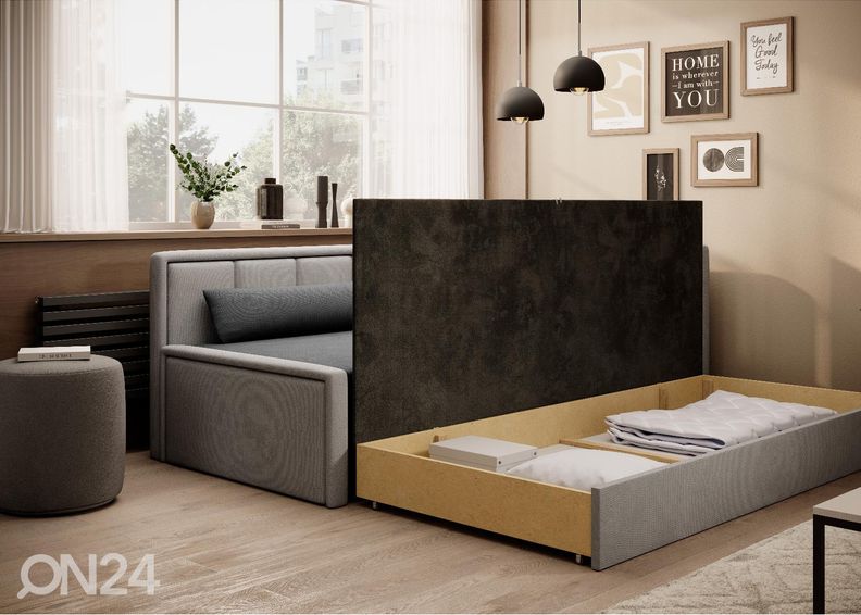 Sänky vuodevaatelaatikolla Kiel kuvasuurennos