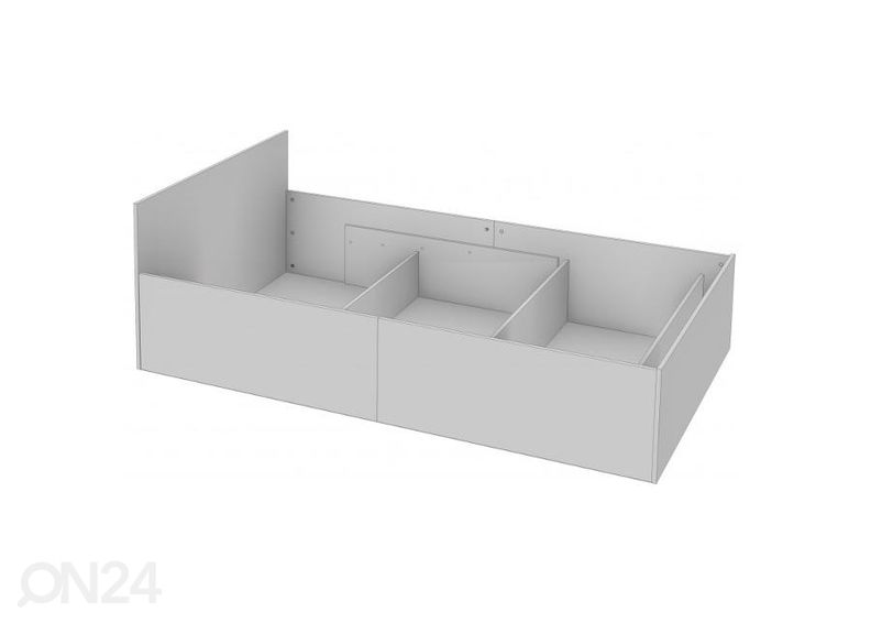 Sänky vuodevaatelaatikolla + patja 100x200 cm kuvasuurennos