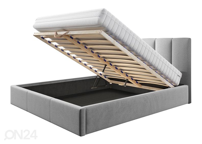 Sänky ylösnostettavalla sängynpohjalla 140x200 cm kuvasuurennos