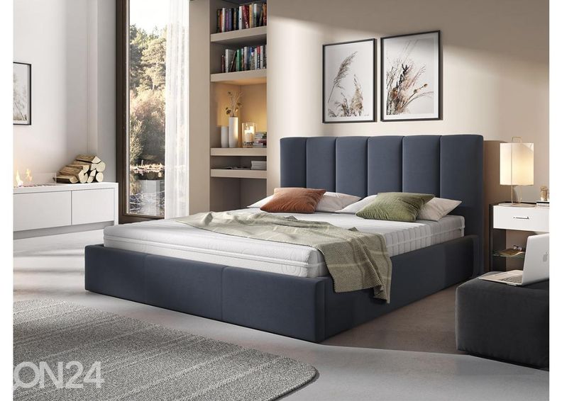 Sänky ylösnostettavalla sängynpohjalla 140x200 cm kuvasuurennos