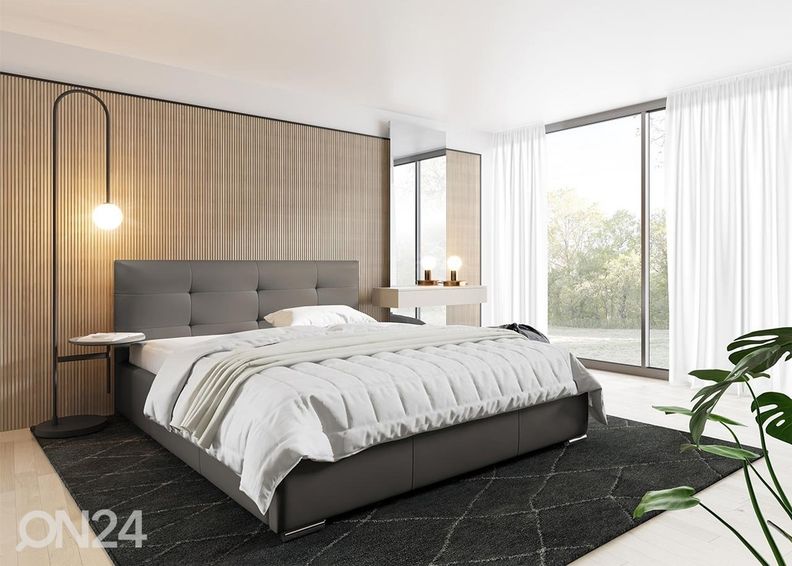 Sänky ylösnostettavalla sängynpohjalla 140x200 cm kuvasuurennos