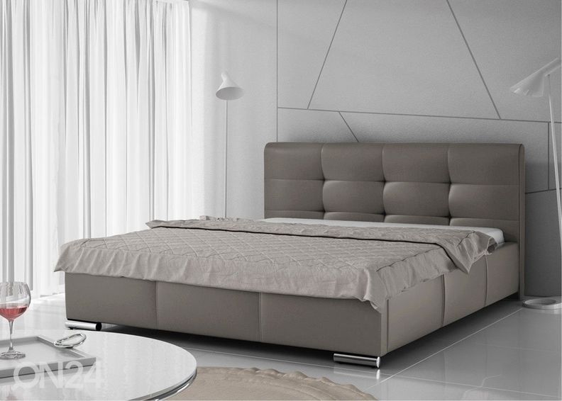 Sänky ylösnostettavalla sängynpohjalla 140x200 cm kuvasuurennos