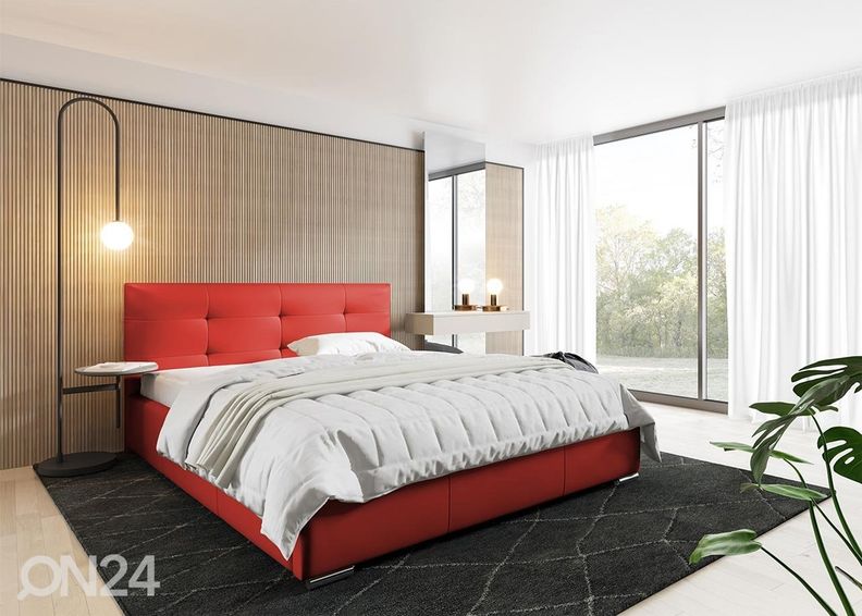 Sänky ylösnostettavalla sängynpohjalla 140x200 cm kuvasuurennos