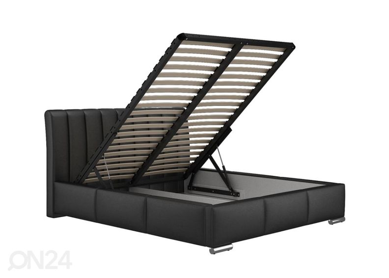 Sänky ylösnostettavalla sängynpohjalla 140x200 cm kuvasuurennos