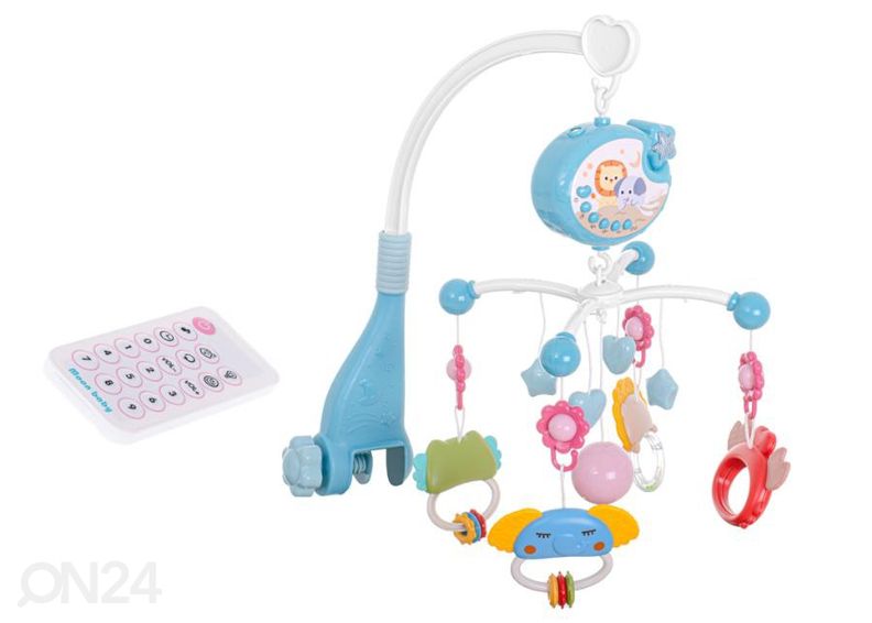 Sänkymobile tähtiprojektorilla ja musiikilla kuvasuurennos