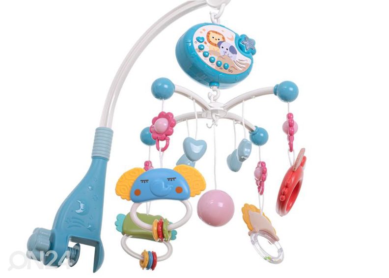 Sänkymobile tähtiprojektorilla ja musiikilla kuvasuurennos