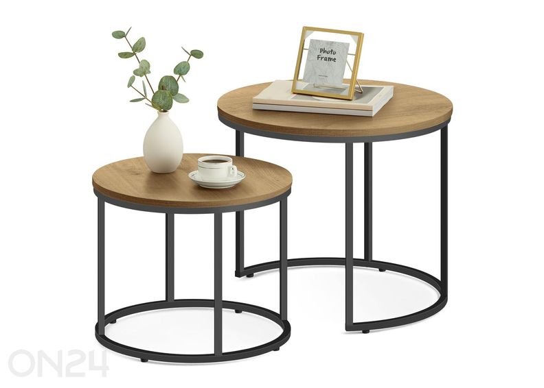 Sarjapöytä 2 kpltammi/musta kuvasuurennos