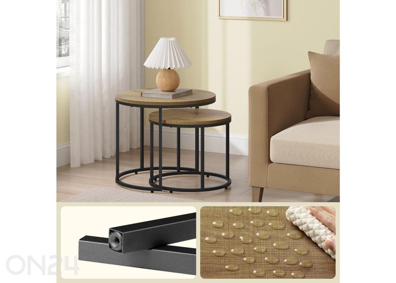 Sarjapöytä 2 kpltammi/musta kuvasuurennos