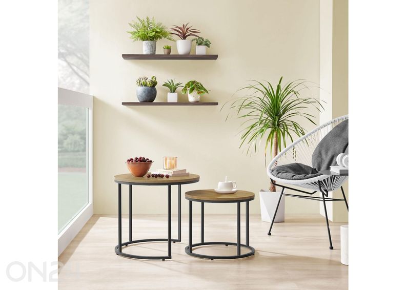 Sarjapöytä 2 kpltammi/musta kuvasuurennos