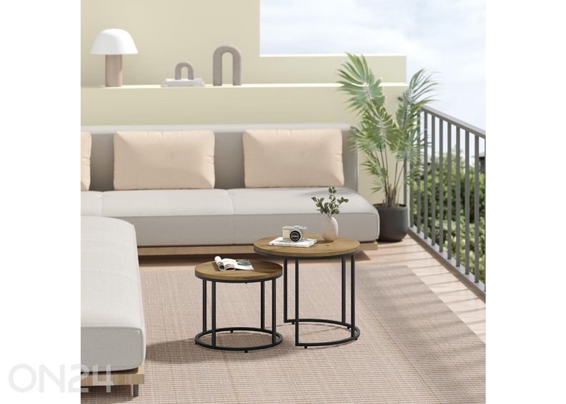 Sarjapöytä 2 kpltammi/musta kuvasuurennos