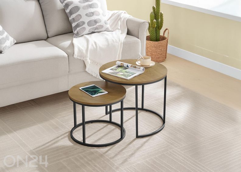 Sarjapöytä 2 kpltammi/musta kuvasuurennos