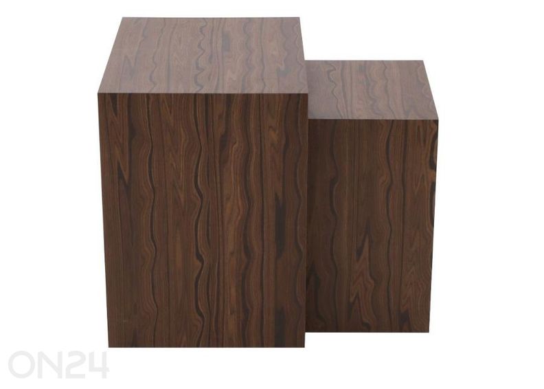 Sarjapöytä Diaz, 2 kpl ruskea kuvasuurennos