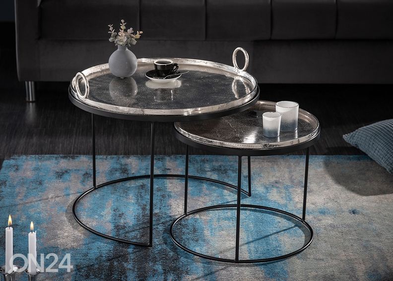 Sarjapöytä / tarjoilupöydät Oriental, 2 kpl kuvasuurennos