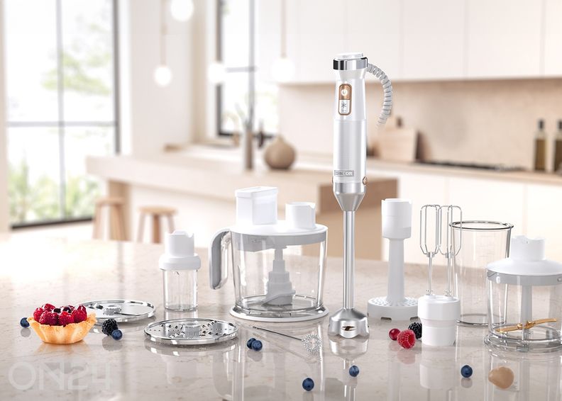 Sauvasekoitin ja tarvikkeet Sencor SHB6551WH, valkoinen kuvasuurennos