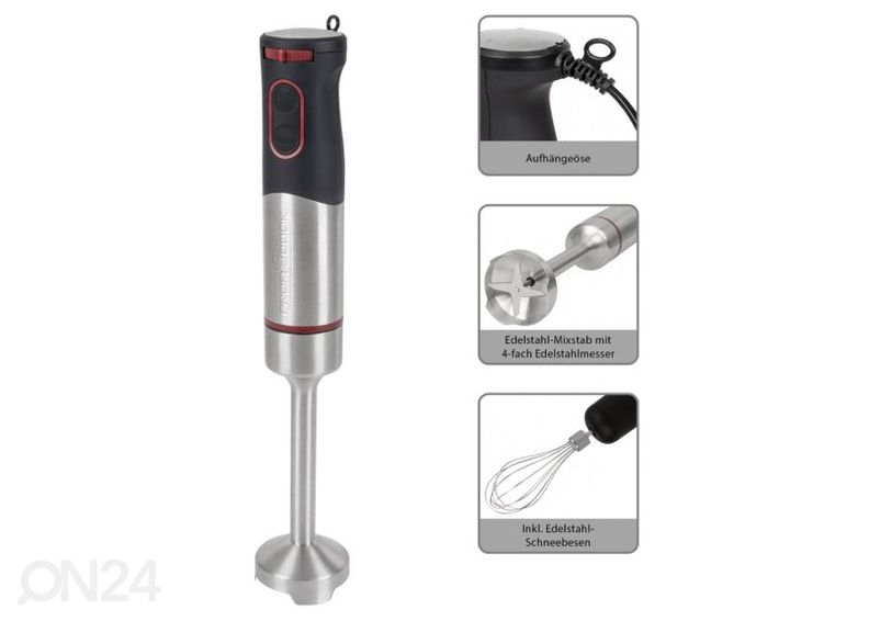 Sauvasekoitin ProfiCook PCSMS1226, inox kuvasuurennos