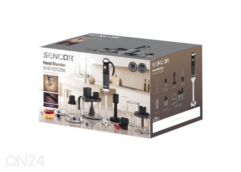 Sauvasekoitin Sencor SHB6552BK, musta kuvasuurennos