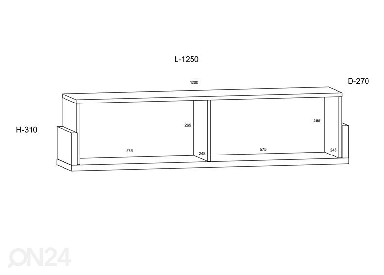 Seinähylly Blarney kuvasuurennos