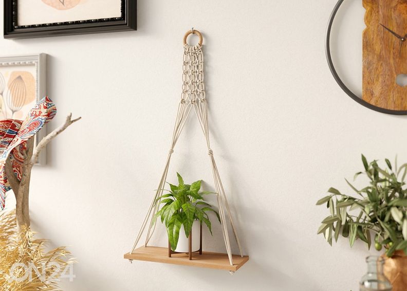 Seinähylly Boho 30 cm kuvasuurennos