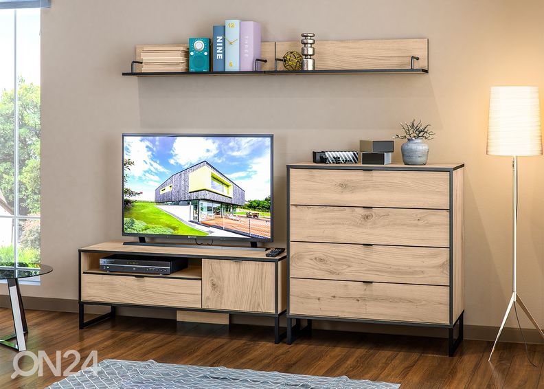 Seinähylly Loft, minerva tammi kuvasuurennos
