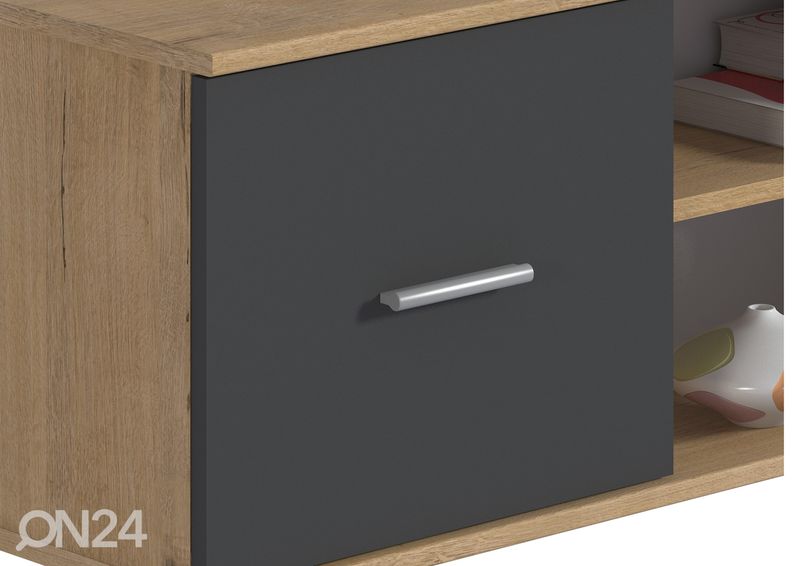 Seinähylly Mambo, bunratti tammi/ harmaa kuvasuurennos
