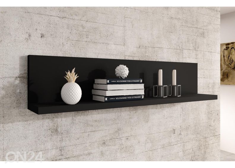 Seinähylly musta kuvasuurennos
